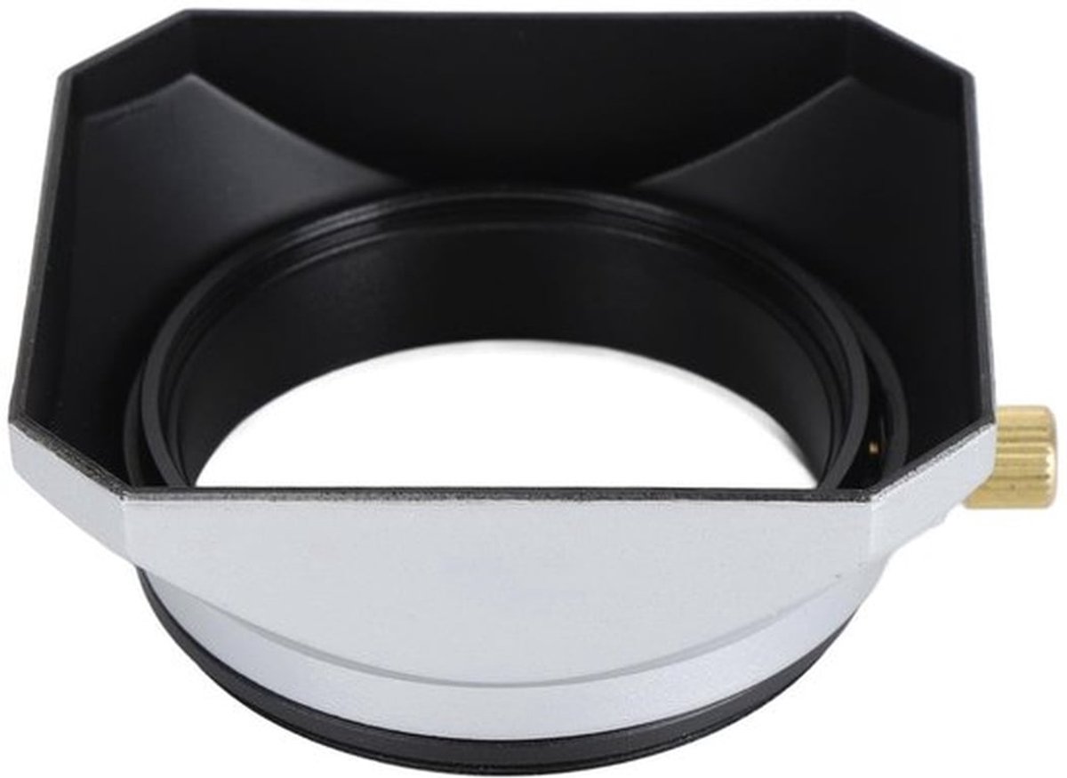 Zonnekap 52 Mm - Aluminium Legering - Matte Afwerking - Vermindert Reflecties - Geschikt voor Groothoeklens - Hoogwaardige Bevestiging - Lenshood