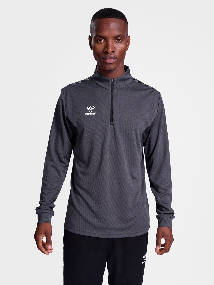 Hmlauthentic Half Zip Sweat