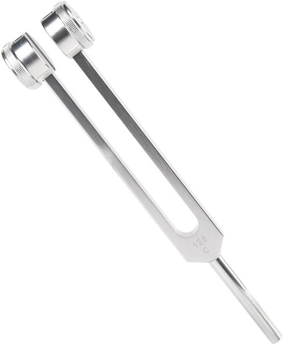 Stemvork 128 Hz - Medische Stemvork - Diagnostisch Instrument - Aluminiumlegering - Gehoorfrequentie - Geluidsgenezing - Geluidsinstrument