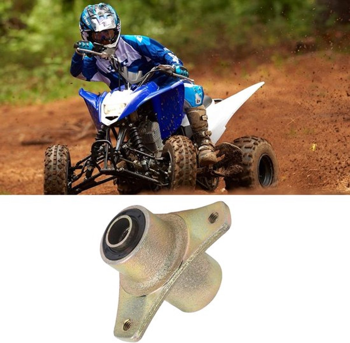 Wielnaaf Voorwielrandlager - Aluminium Billet - 15 mm Hub - Corrosiebestendig - Professionele Productie - Betere Rotatieprestaties - Wiellager