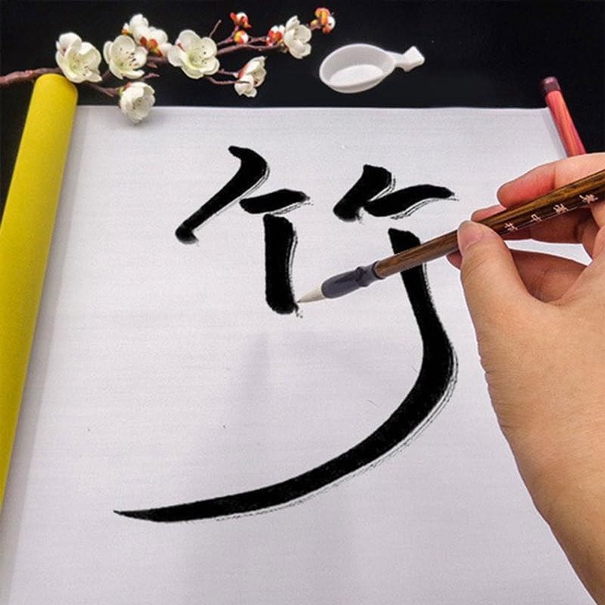 Kalligrafie waterschrijfdoek voor kinderen, herbruikbare watertekenmat, oefendoek voor creatieve tekeningen en schilderen