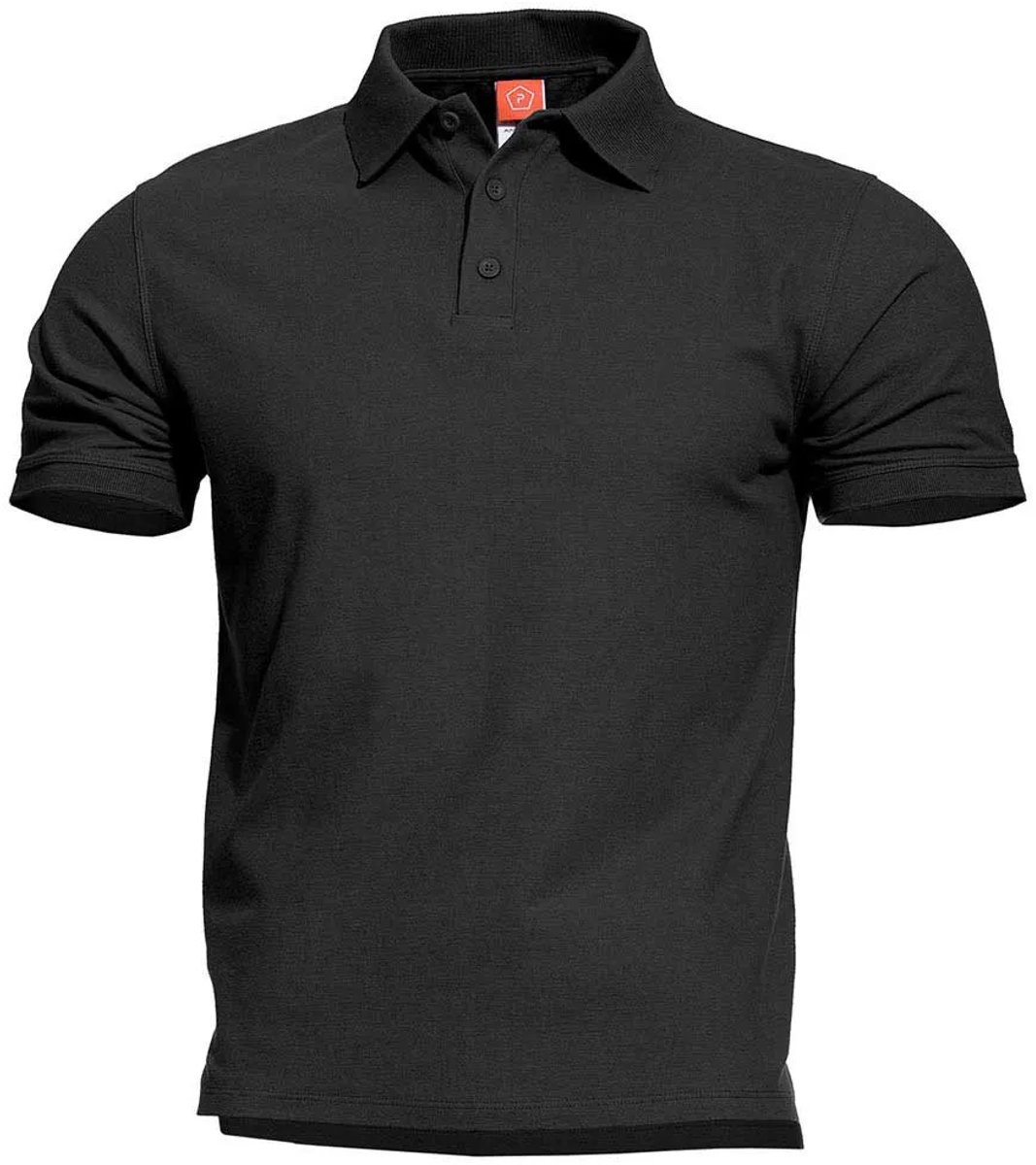 Pentagon Aniketos Korte Mouw Poloshirt Zwart M Man