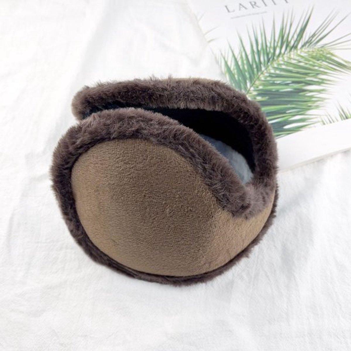 Met fleece gevoerde, verdikte, warme oorkappen/oorkappen voor heren, winterse oorwarmers voor op de fiets, oorkappen, unisex oorwarmers/oorkappen