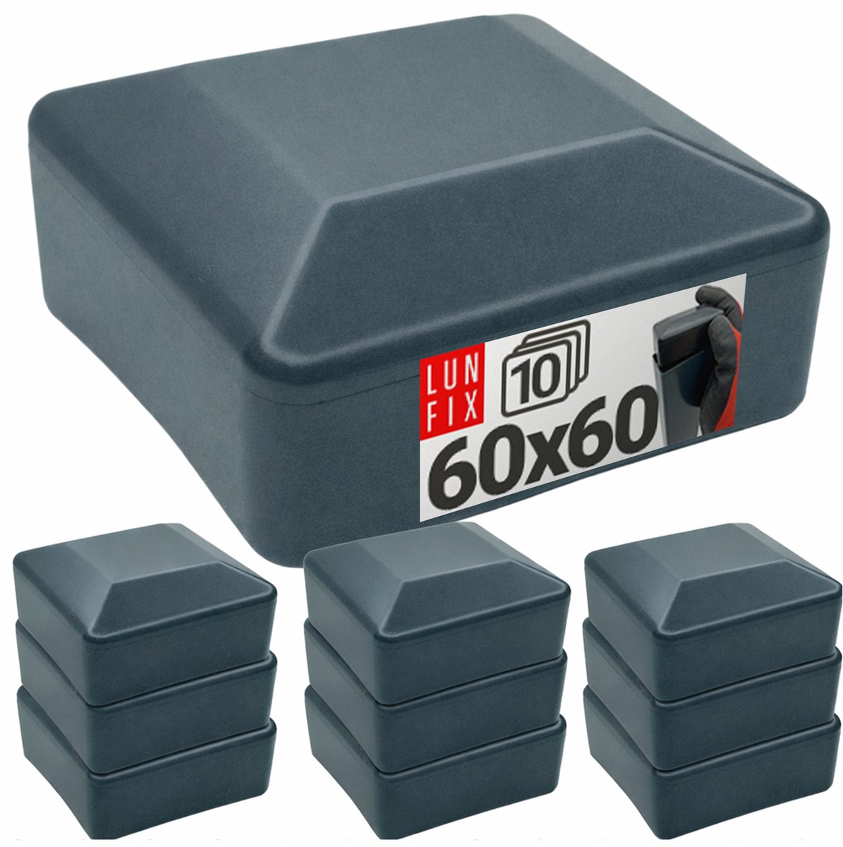 LUN FIX - Vergrote sluitring M14 Roestvrij staal DIN 9021 - 100 Stuks