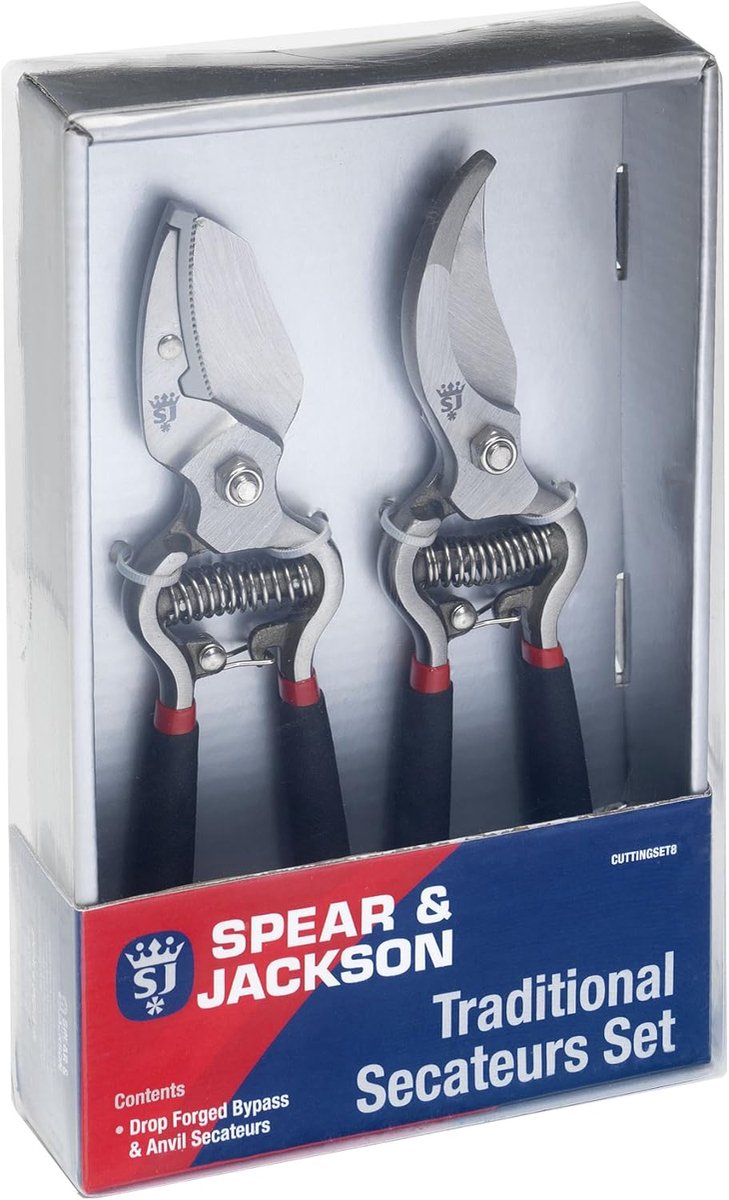 Spear & Jackson Snoeischaar 2delig - Bypass - Professioneel Papegaai - Papegaaienbek - Takkenschaar