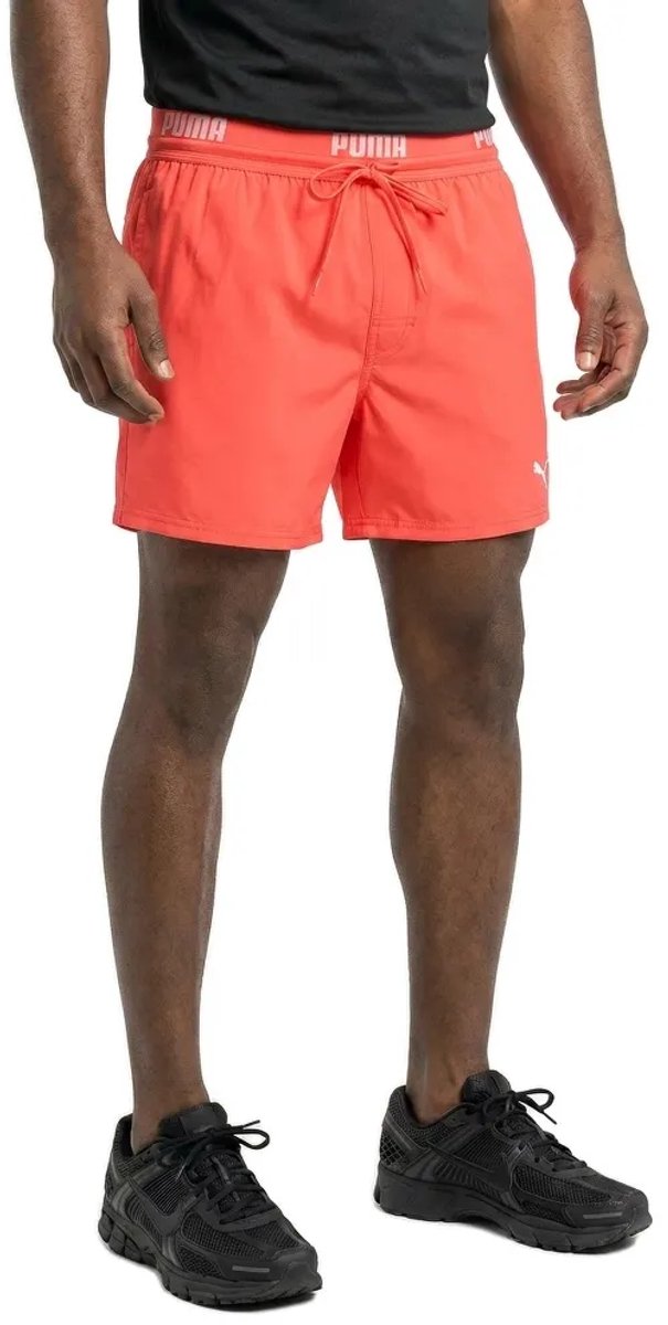 Puma Logo Zwembroek M Man Rood