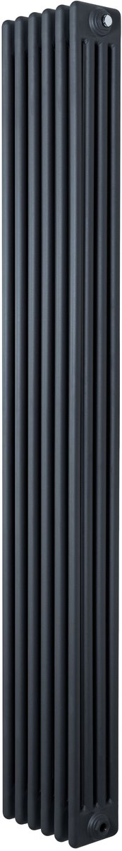 Traditionele 4-kolom radiator - verticaal - grijs - 1800x290 mm