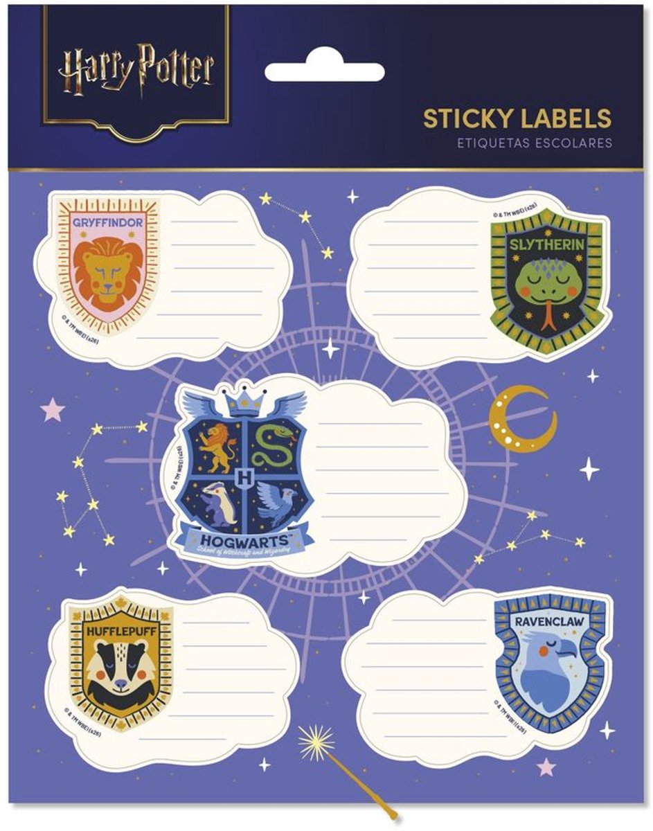 Grupo Erik Harry Potter - Premium SelfAdhesive Labels Zelfklevende etiketten - Multicolours