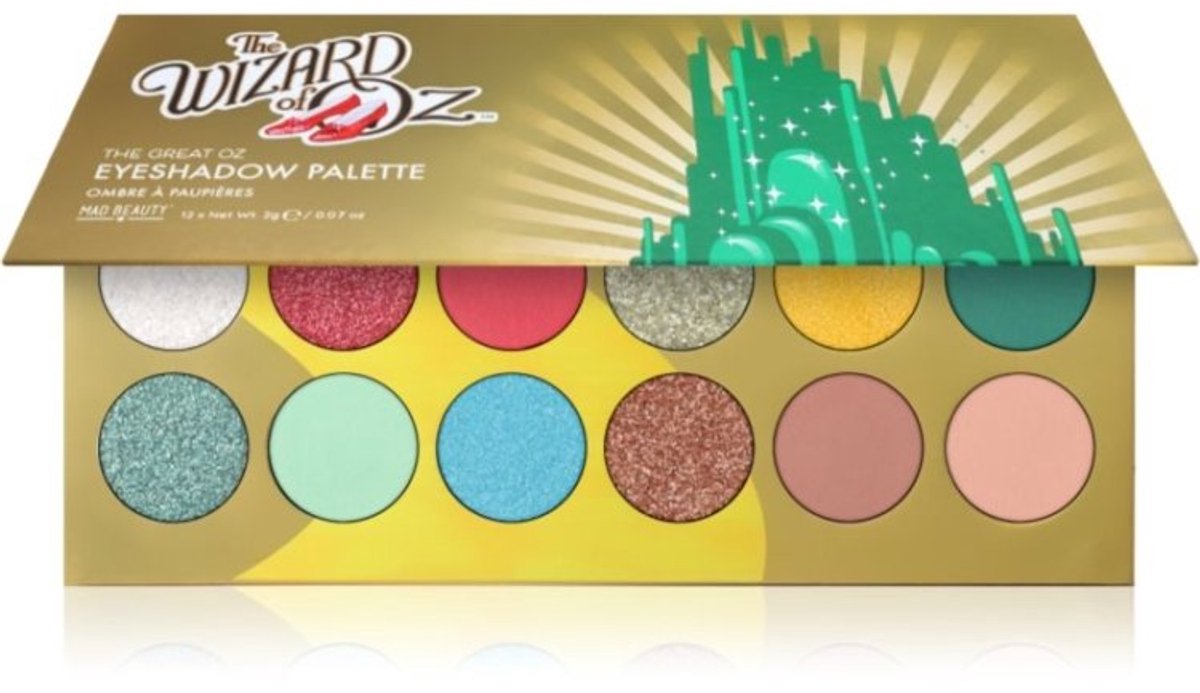 Mad Beauty X Warner Bros - Wizard of Oz - Oogschaduwpalet