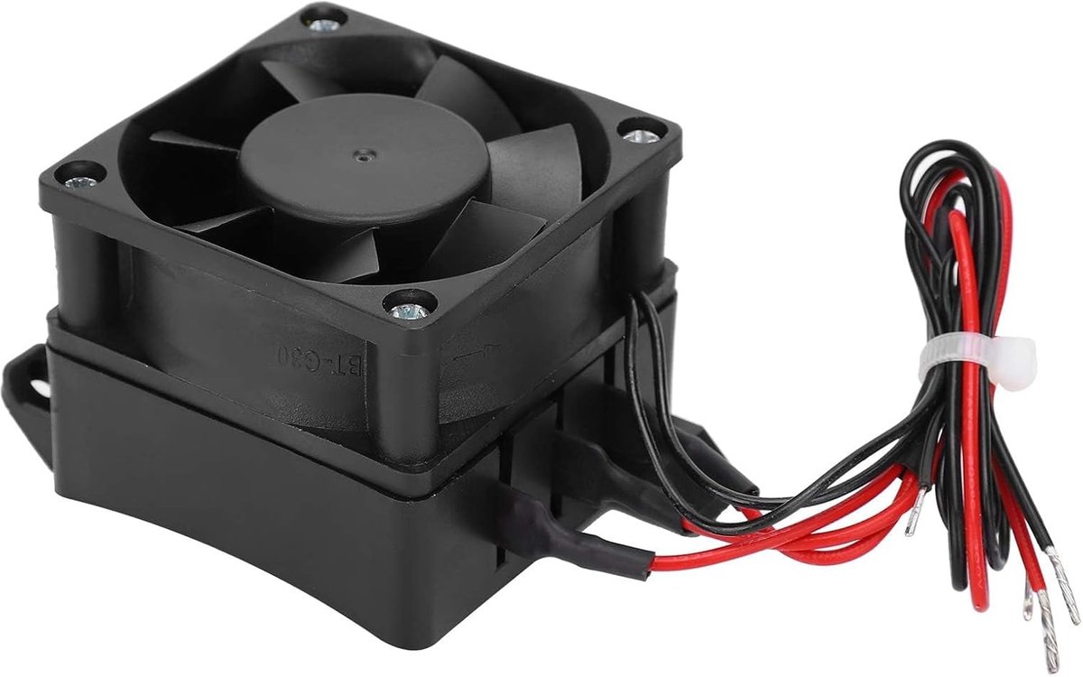 SnelShoppen - Verwarmingselement met Ventilator 300W Keramisch Elektrisch 220V - Kachel Thermostaat voor Airconditioners Bevochtigers Auto, Compact en