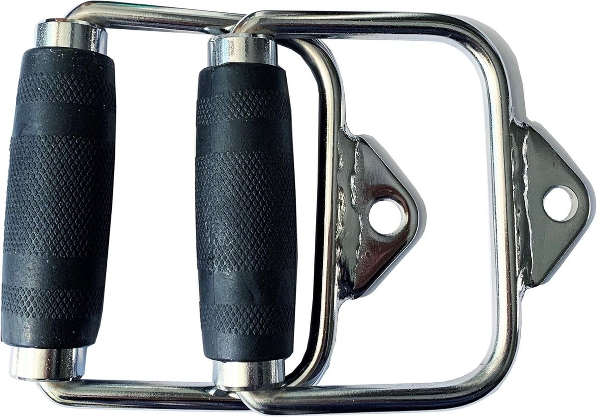 Professionele LAT Pull Down Bar voor Krachttraining - Dubbele D-handgreep voor Triceps en Rugspieren met Rubber Grip