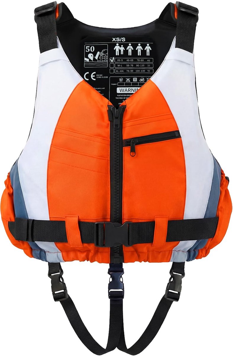 SnelShoppen - Zeraty Zwemjack voor Volwassenen - Drijvend Jack voor Vissen, Zeilen, Surfen, Varen en Kajakken - Ideaal voor Watersporten, Maat L/XL, K