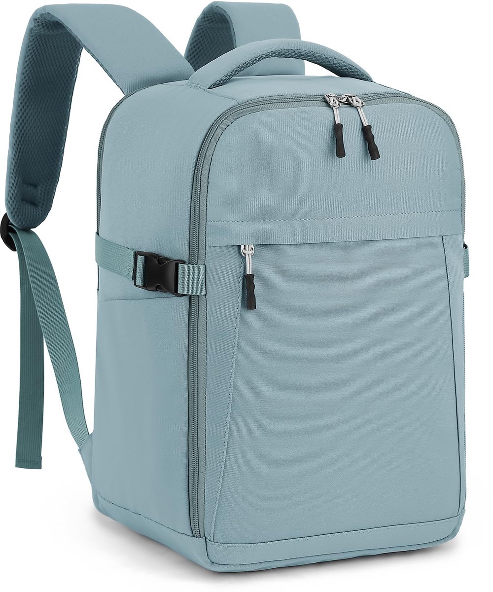 SnelShoppen - Hayayu Handbagage Reisrugzak 40x30x20cm voor Ryanair - Lichtgewicht, Ruim, Waterafstotend, Perfect voor Weekendjesweg, Vliegvakanties, L