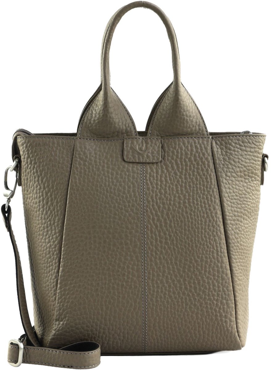 VOi Leren handtas schoudertas Mikaela Hand Bag Sand Taupe