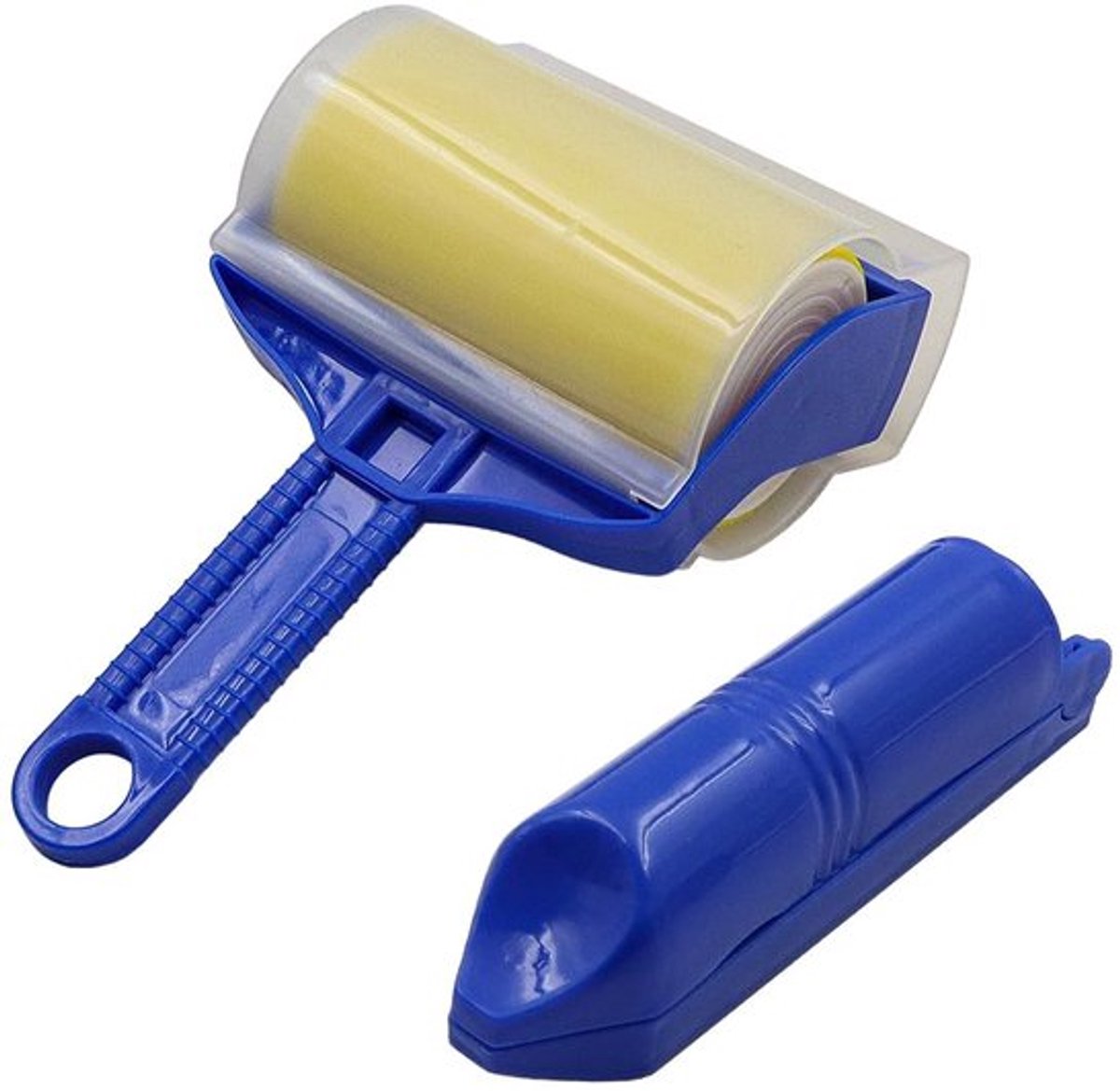 Pluizenroller Herbruikbaar - Kledingroller - Dierenhaar Verwijderaar - Antislip Handvat - Duurzaam PP-Plastic - 2 Stuks - Haarroller