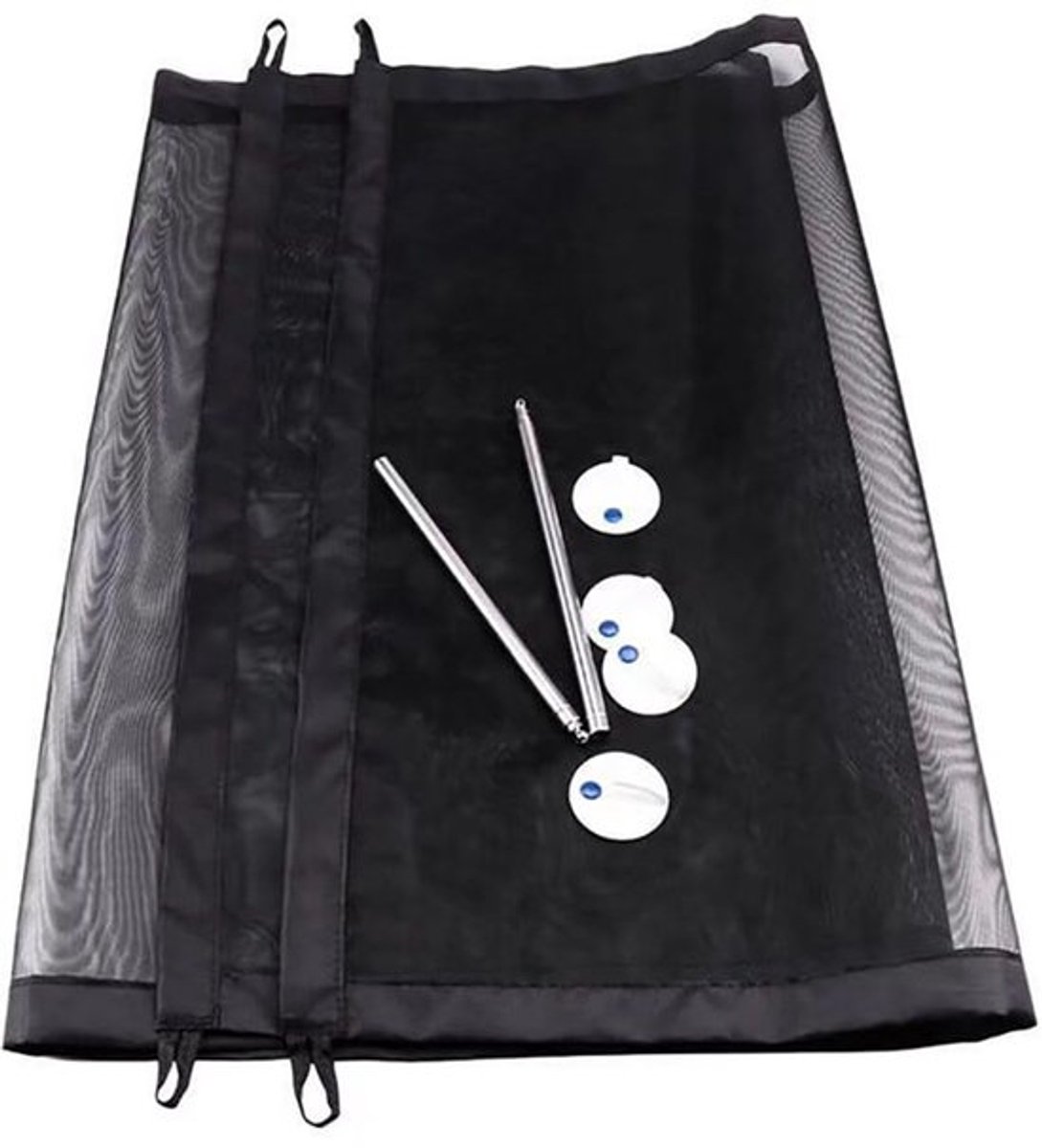 Traphekje zonder boren, 110 x 72 cm, deurbeschermingshek, afsluitrooster voor huisdieren, honden, katten, baby's, zwart