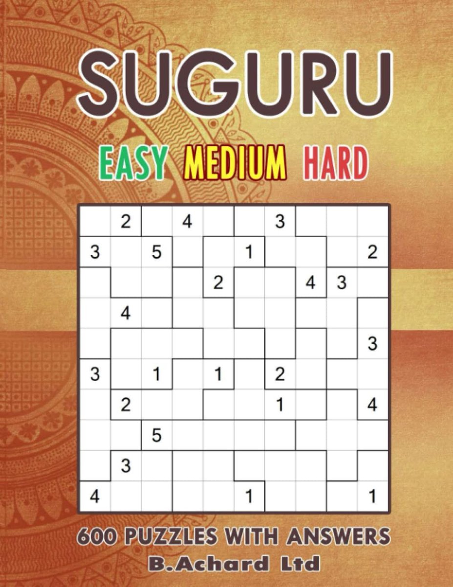 SnelShoppen - SUGURU EASY - MEDIUM - HARD Puzzels - 600 uitdagende Sudoku-achtige breinbrekers met oplossingen - Perfect voor puzzel liefhebbers