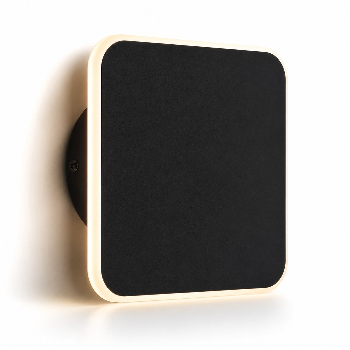 Bamled Wandlamp Slaapkamer – LED – Touchschakelaar – Zwart