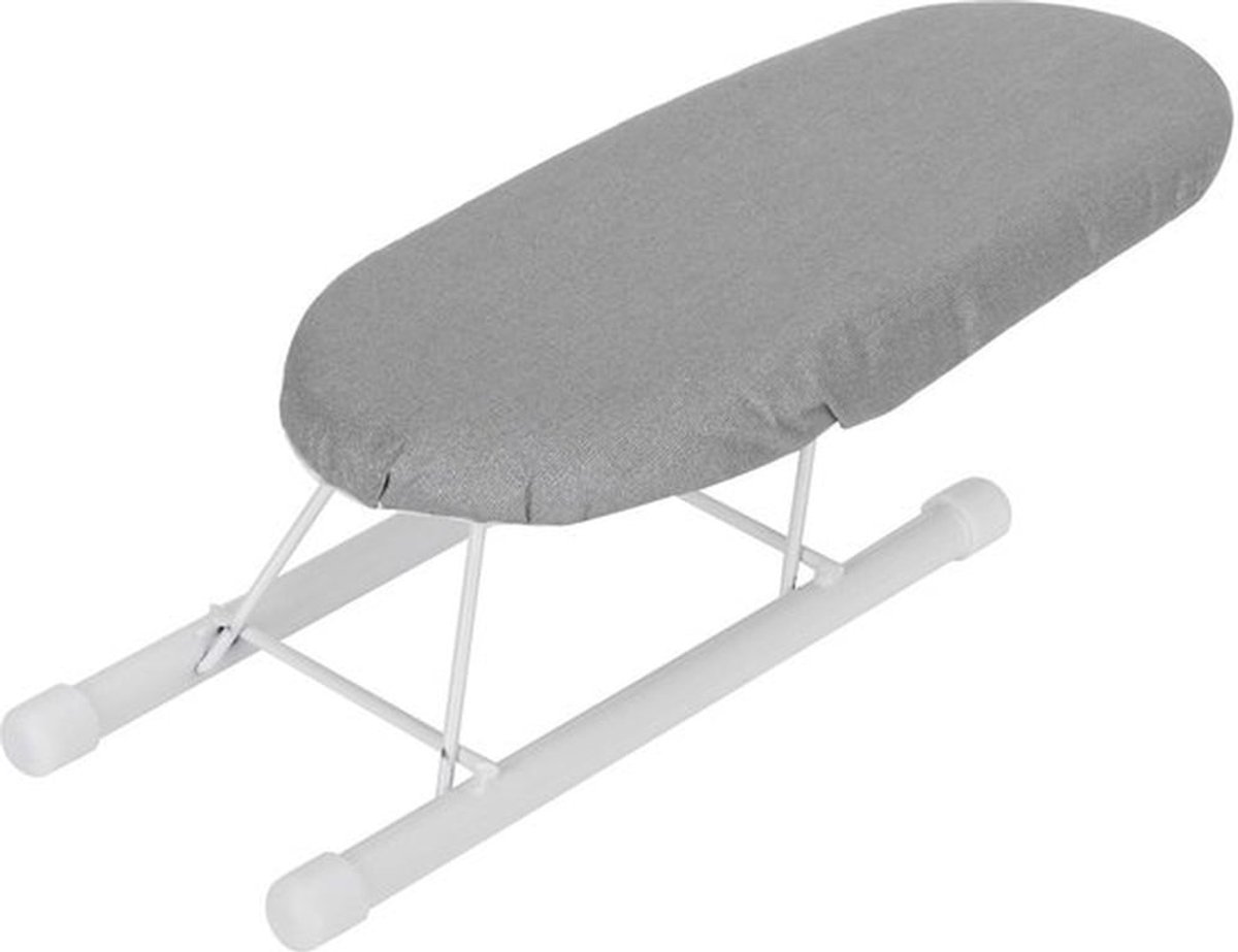 Strijkplank Opvouwbaar - Mini Strijkplank - Kraag/Manchetten Strijken - Voor Thuis/Reizen - 26 x 11 x 8 cm - Stalen Beugel - Mini-strijktafel