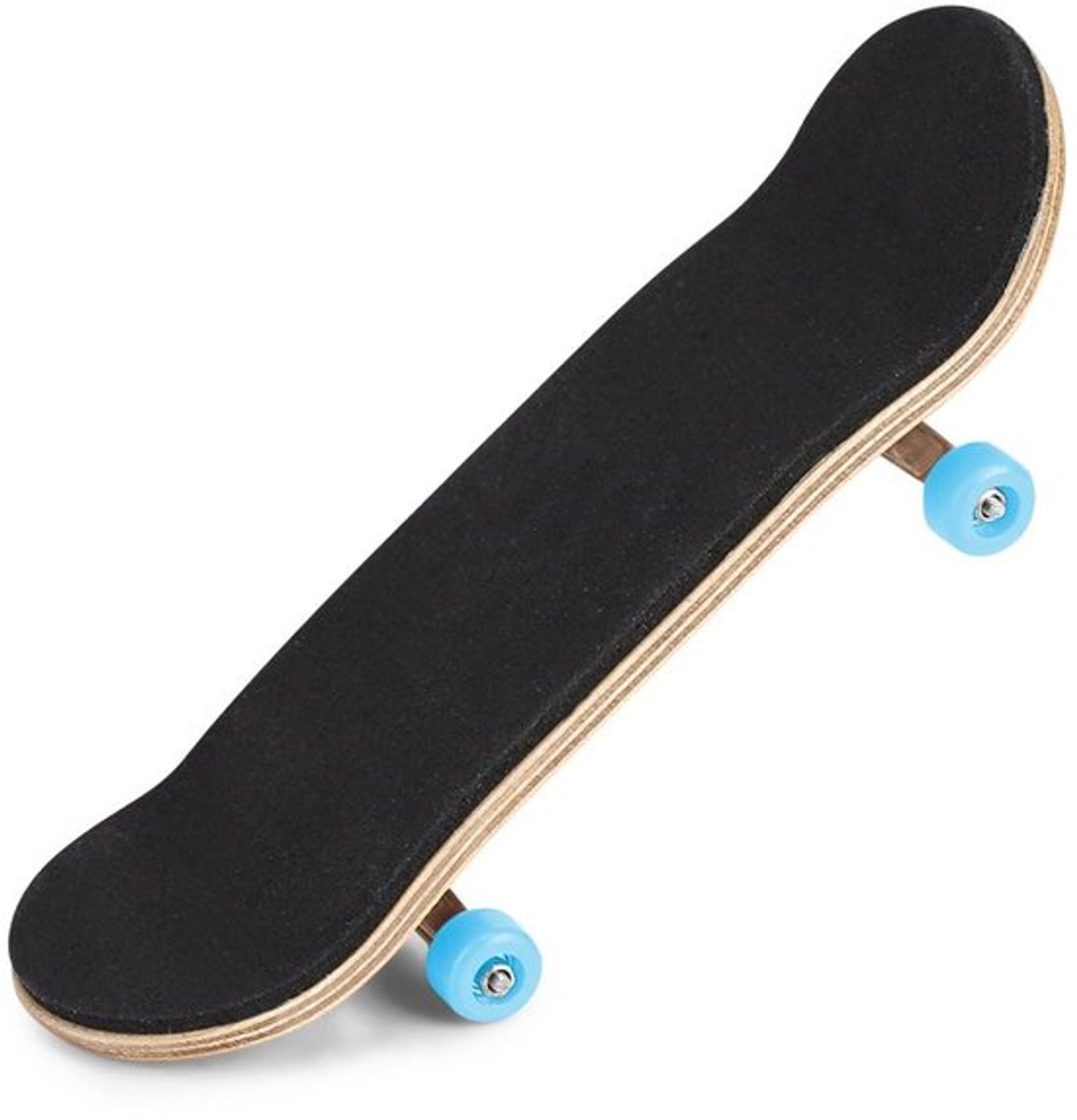 Fingerboard Mini Skateboard - Esdoorn Houten Deck - Nikkellegering Wielen - Schokabsorberend - Inclusief Schuimtape - 96 x 28 mm
