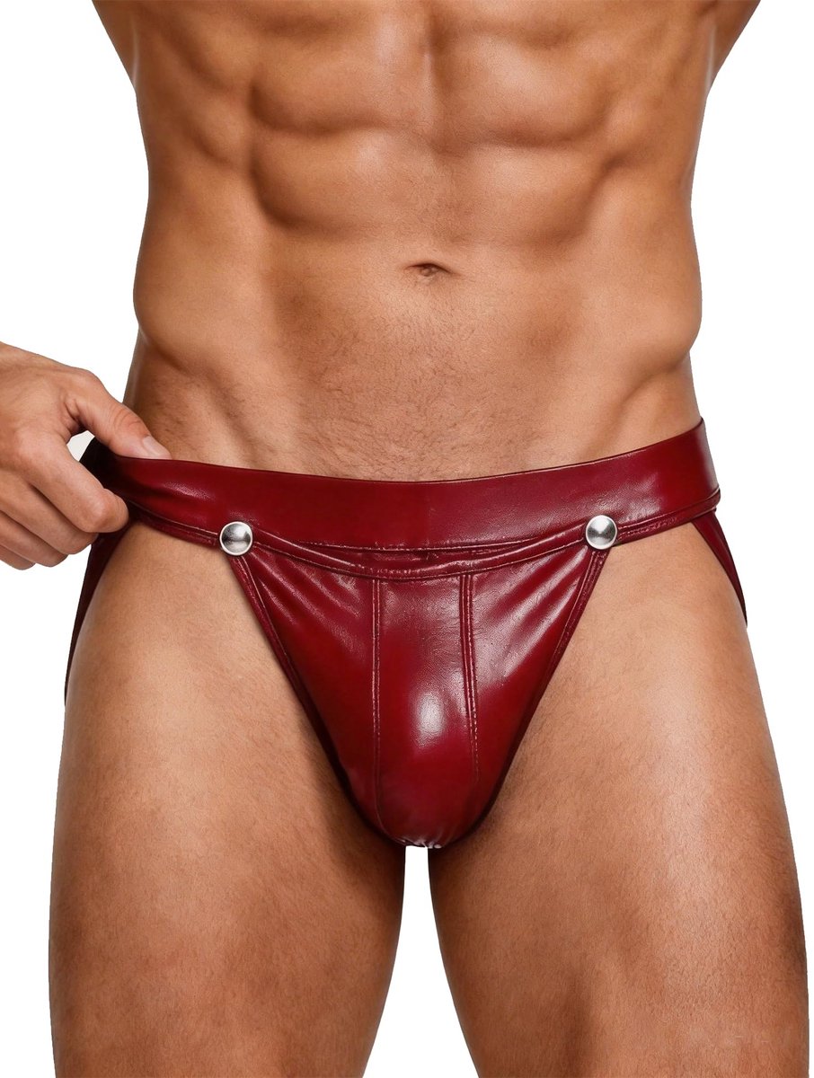 SnelShoppen - Herenondergoed XL Rood, Comfortabel Ondergoed, Onderbroek voor Dagelijks Gebruik, Ademend Materiaal, Perfect voor Sport en Vrije Tijd
