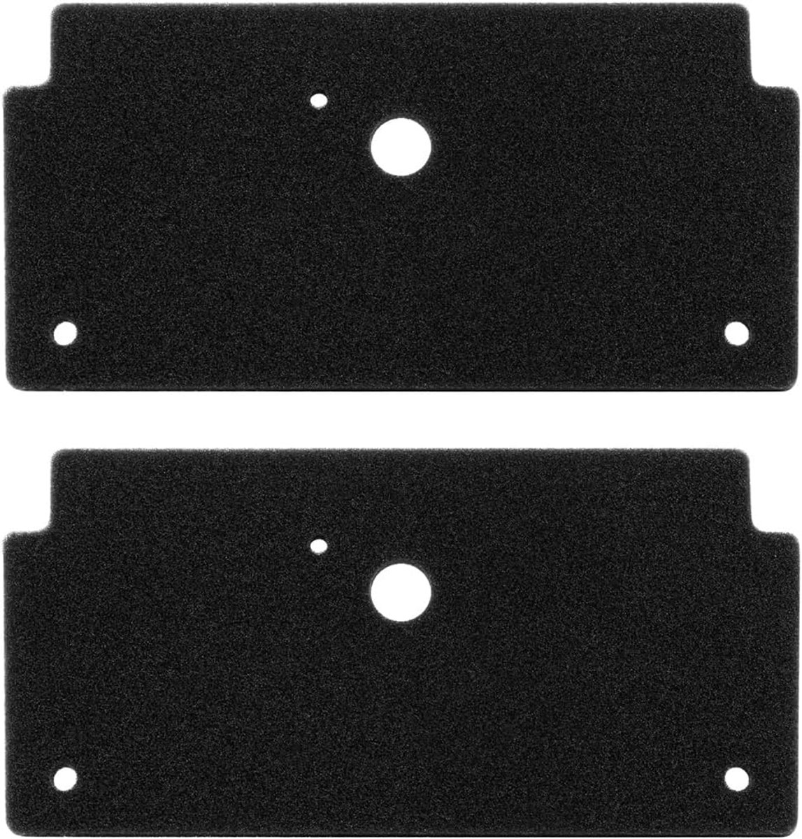 SnelShoppen - Set van 2 Warmtepomp Droger Filters 12022801 - 292x144x20mm Sponsfilter Mat voor Warmtepomp Droger - Verbeter Droogprestaties