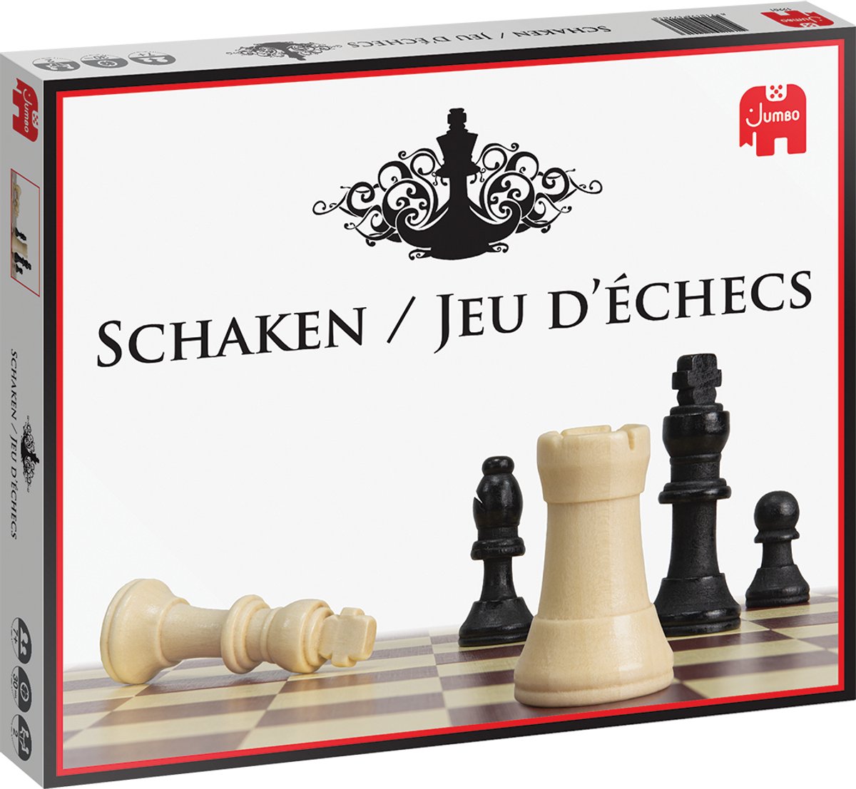 Jumbo Schaakspel - Schaakbord