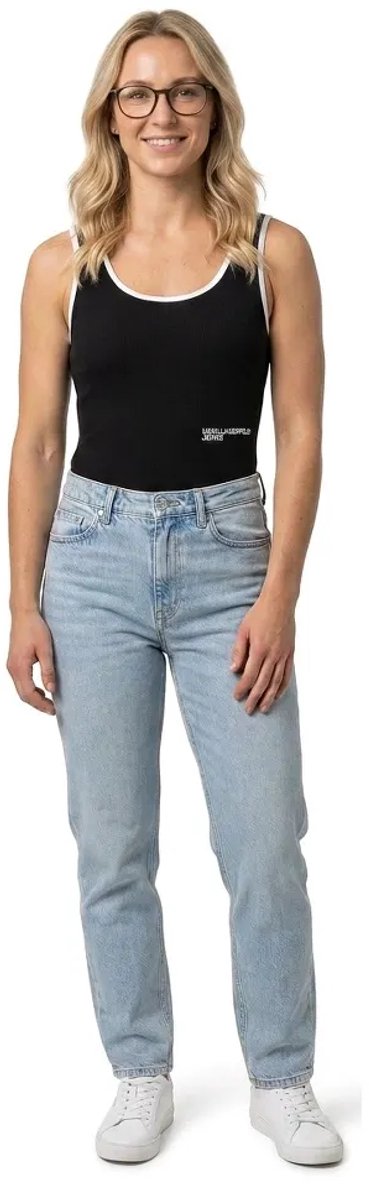 Karl Lagerfeld Jeans A2w17021 Mouwloos Lichaam Zwart XS Vrouw