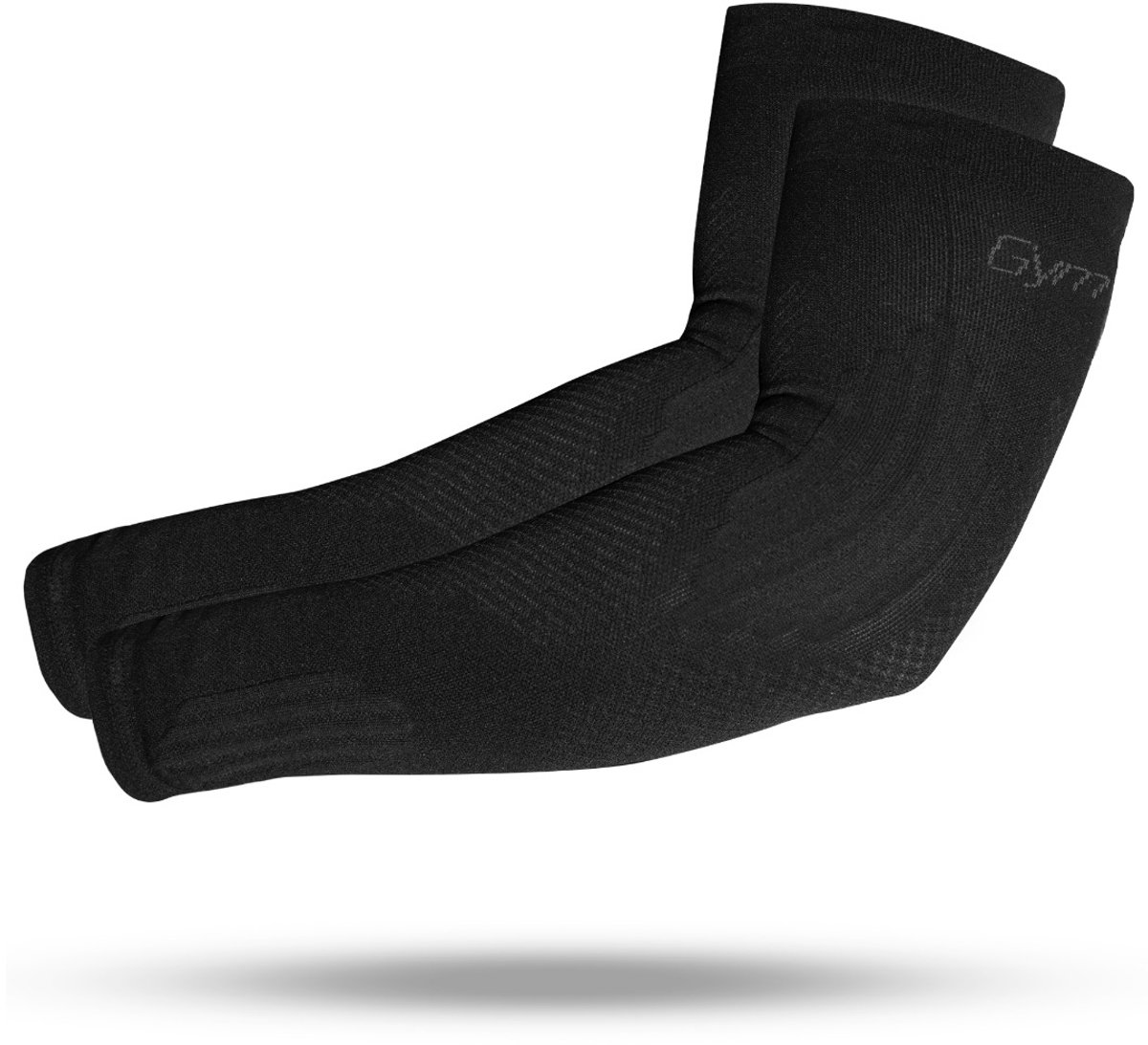 GymBeam Compressiearmstukken Zwart L