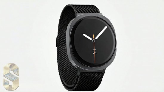 Stravo Milanese magnetisch bandje – Geschikt voor Samsung Galaxy Watch 9 (40/44mm) / Watch 8 (40/44mm) / 8 Classic (46mm) – Luxe Milanees Horlogebandje – Zilver