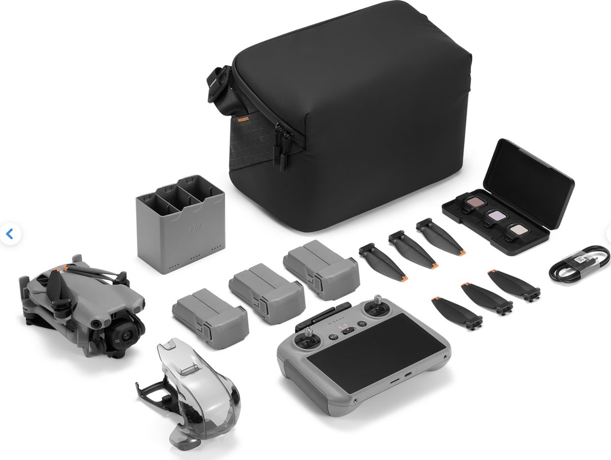 Dji Drone Mini 5 Pro Fly More Combo PLUS Rc 2 Camera's En Video-Opnamekit thumbnail 2