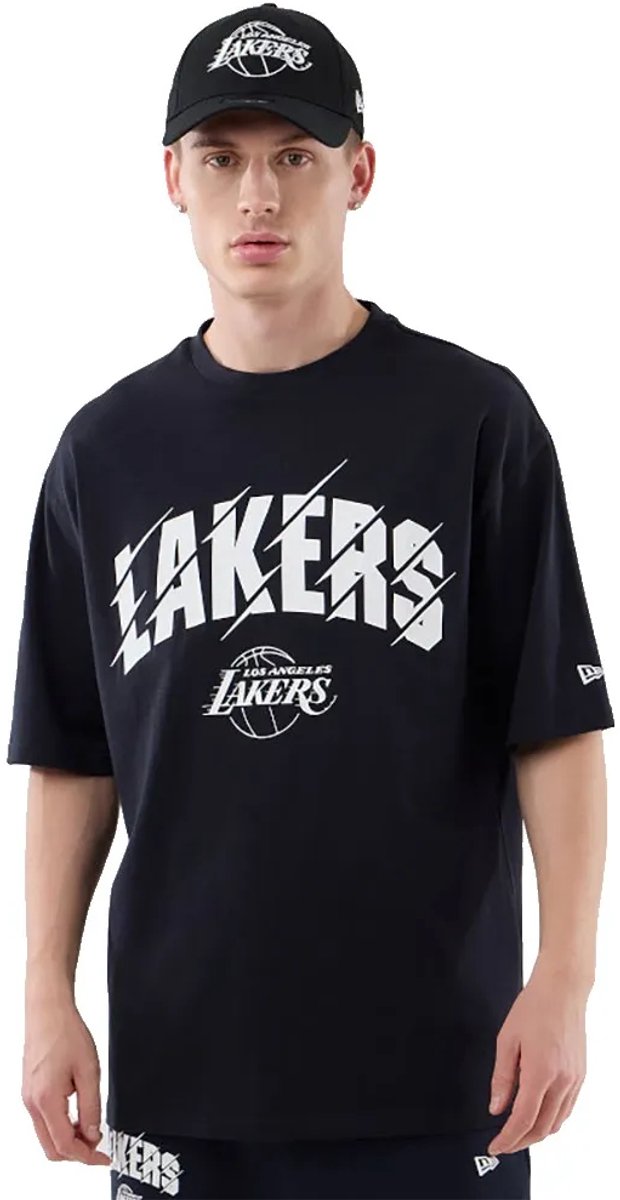 T-shirt New Era Los Angeles Lakers NBA Core Plus Blauw