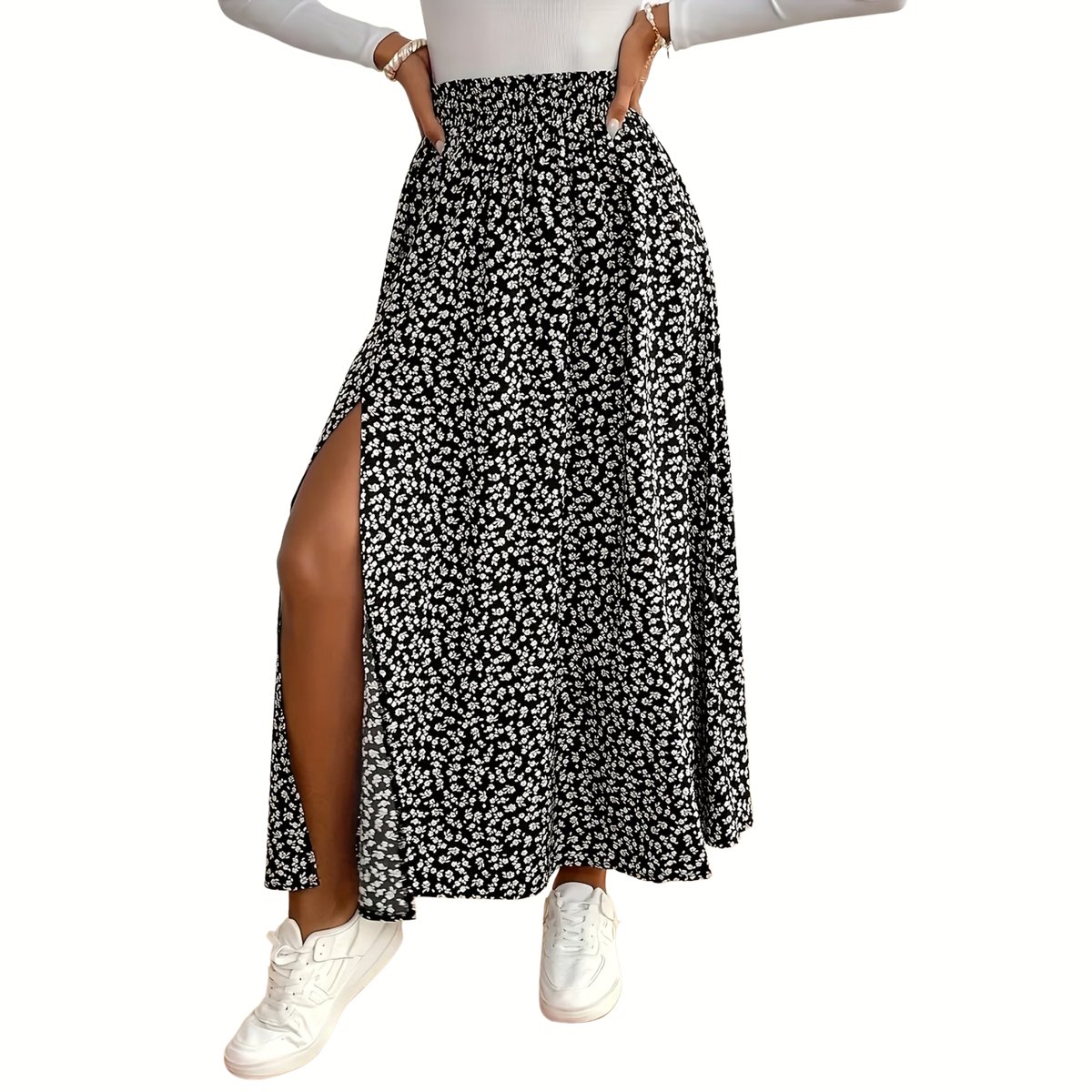 Currero Broekrok Dames Skort Skirts Skirt Rok Midi Korte Broek Culotte Wandelrok Rokje Legging Veelkleurig