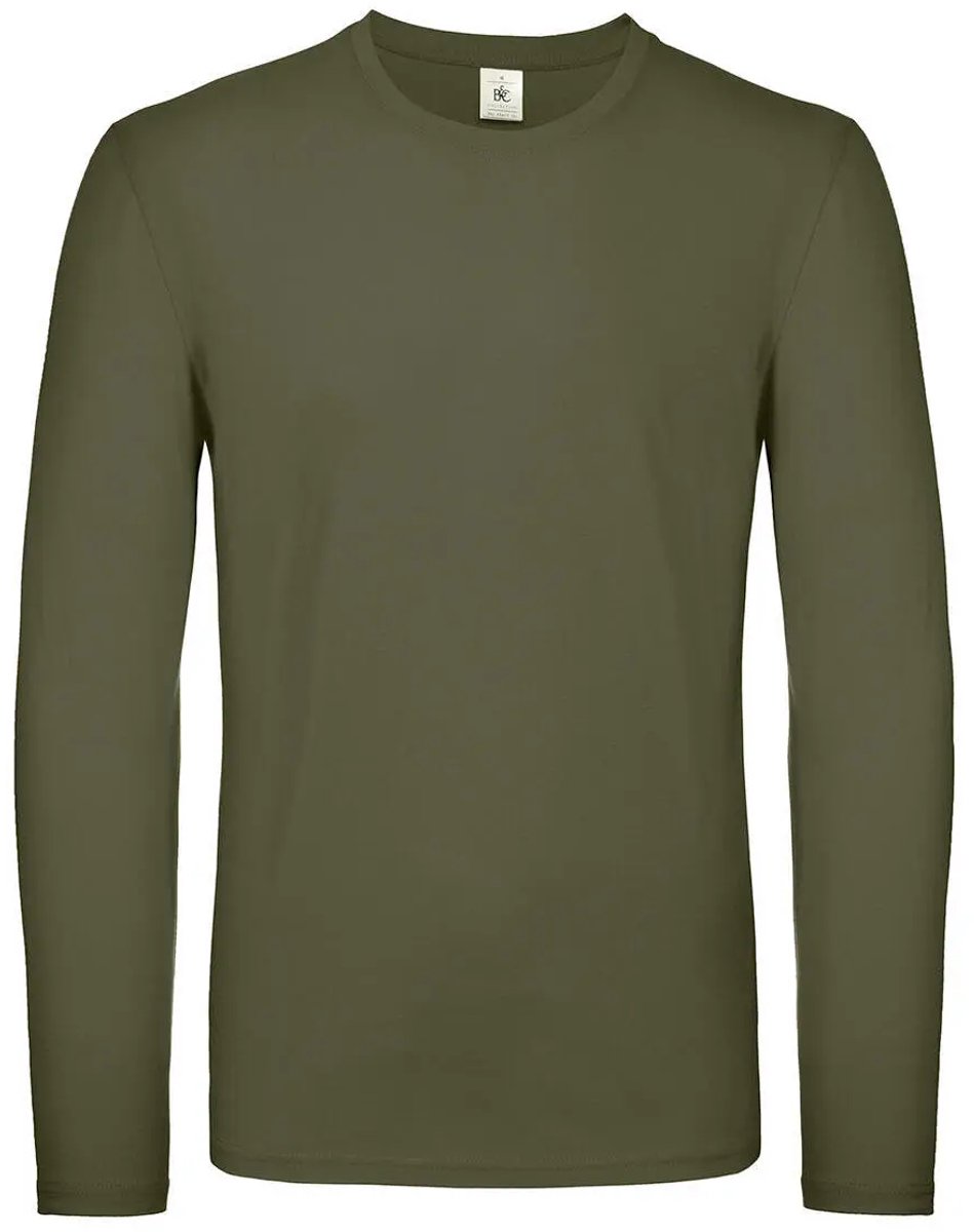 T-shirt met lange mouwen B&C E150
