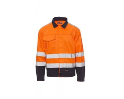Payper Safe Hi-Vi - fluorescent orange/navy blue - XXL
