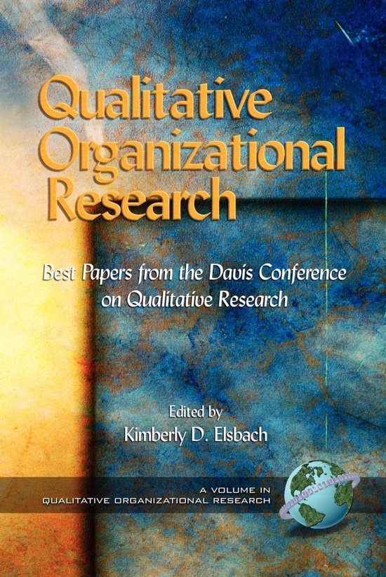 Qualitative Organizational Research - cover