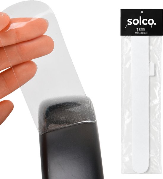 Solco Protectiontape voor Padelrackets Transparant - 1 Stuk - Padel Protector - Racket Kras Bescherming