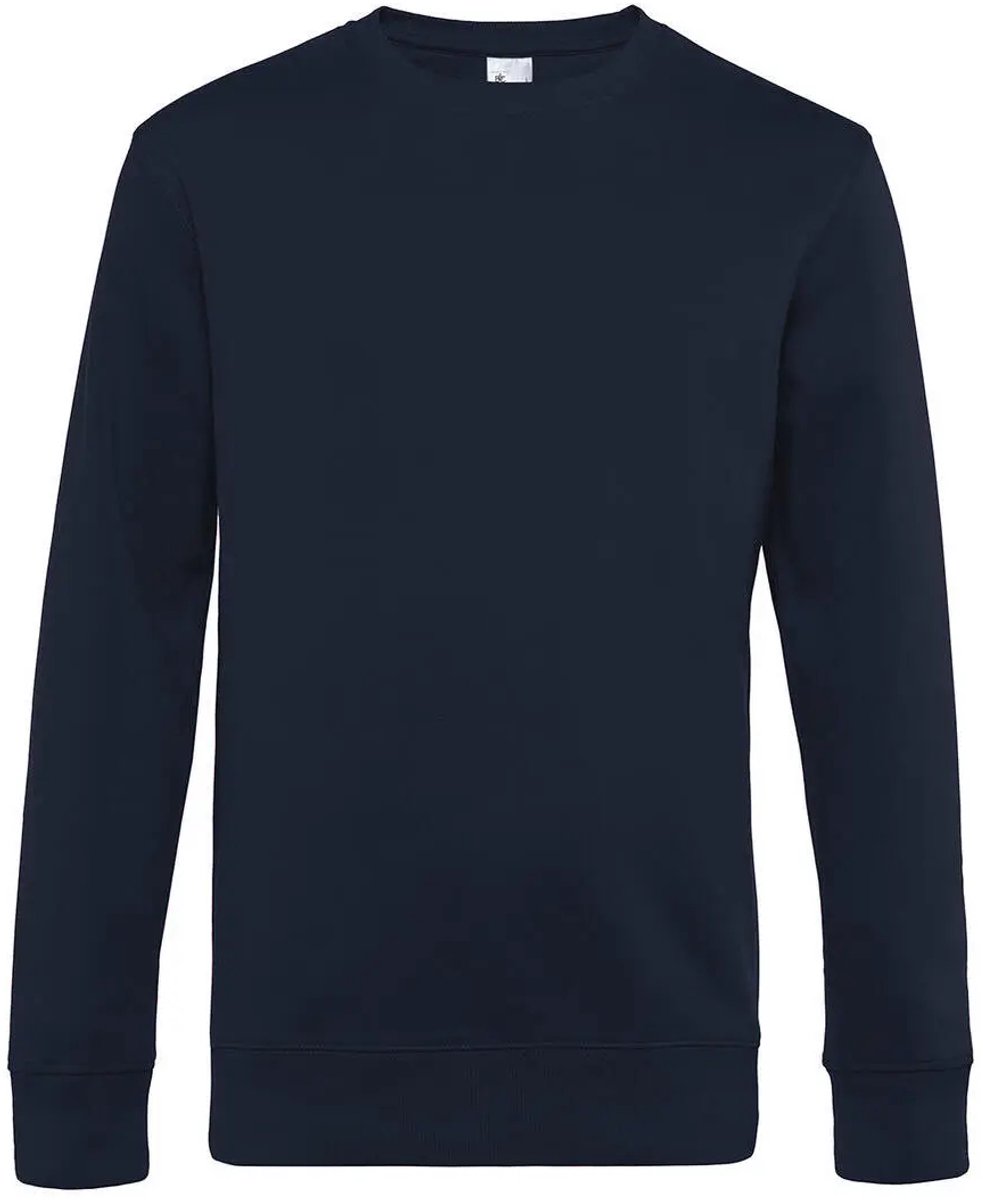 Sweater met ronde hals B&C King