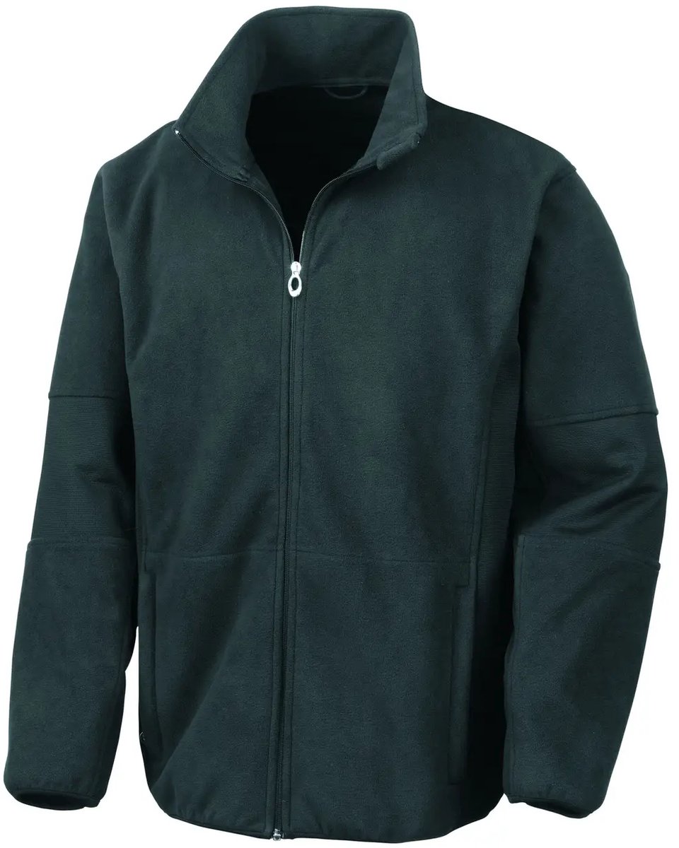 Result Osaka Combed Pile Soft Shell Jacket RT131M Zwart