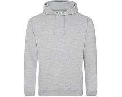 Just Hoods College Hoodie JH001 - Heather Grey - S