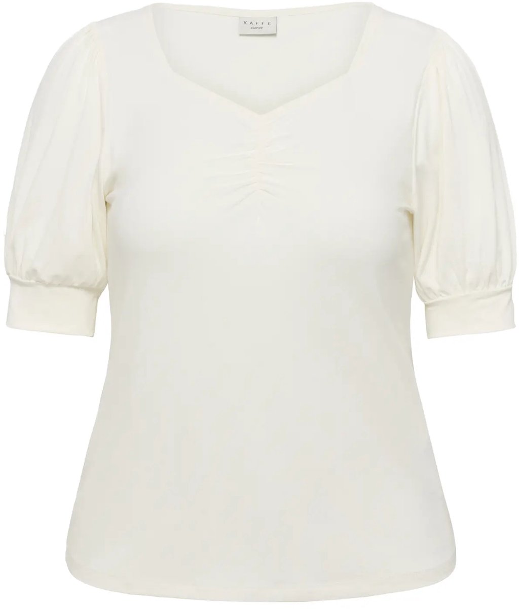 Dames-T-shirt KAFFE Curve Sissy