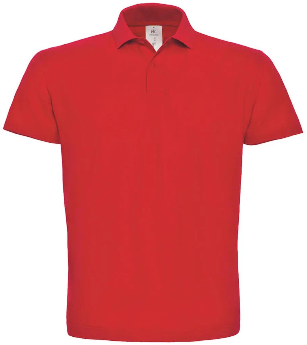 Katoenen piqué polo B&C ID.001
