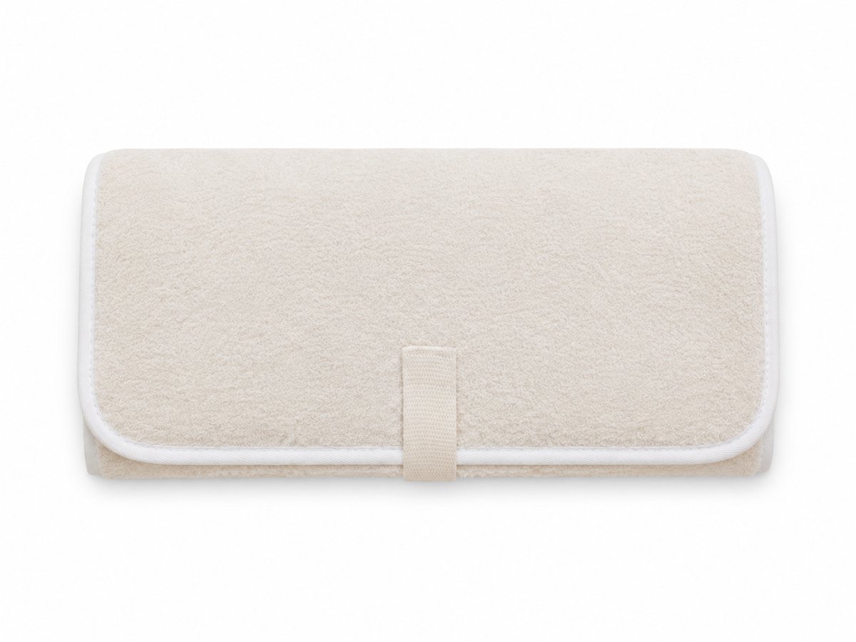 Verschoonmatje Teddy | Crème | Baby | Peuter | Verschonen | Onderweg