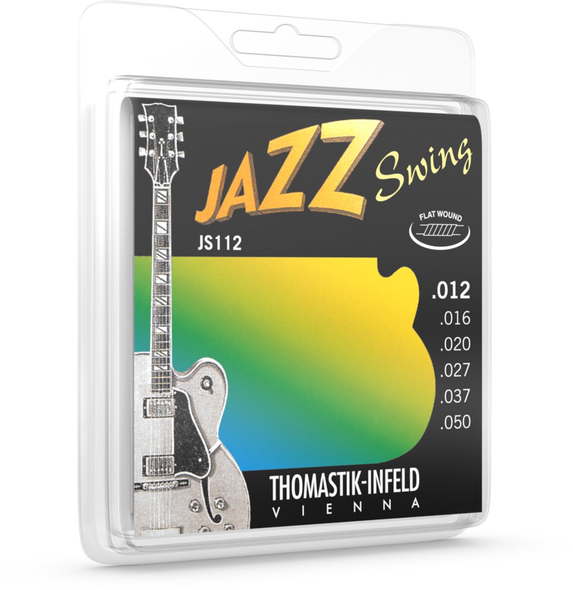 Thomastik JS112 E-snarenset 012-016-020-027-037-050 Jazz Swing Flat wound