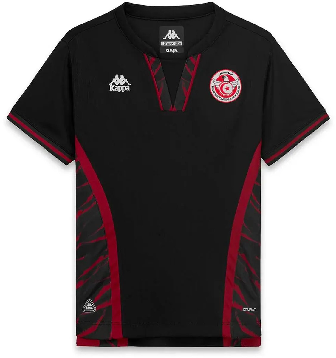 Derde shirt Tunesië Coupe du Monde 2026 Zwart