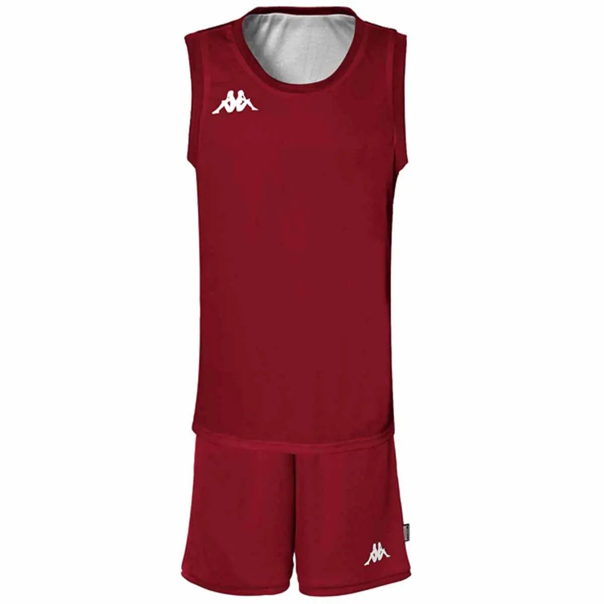 Shirt en Shorts set Kappa Dancosi Rood