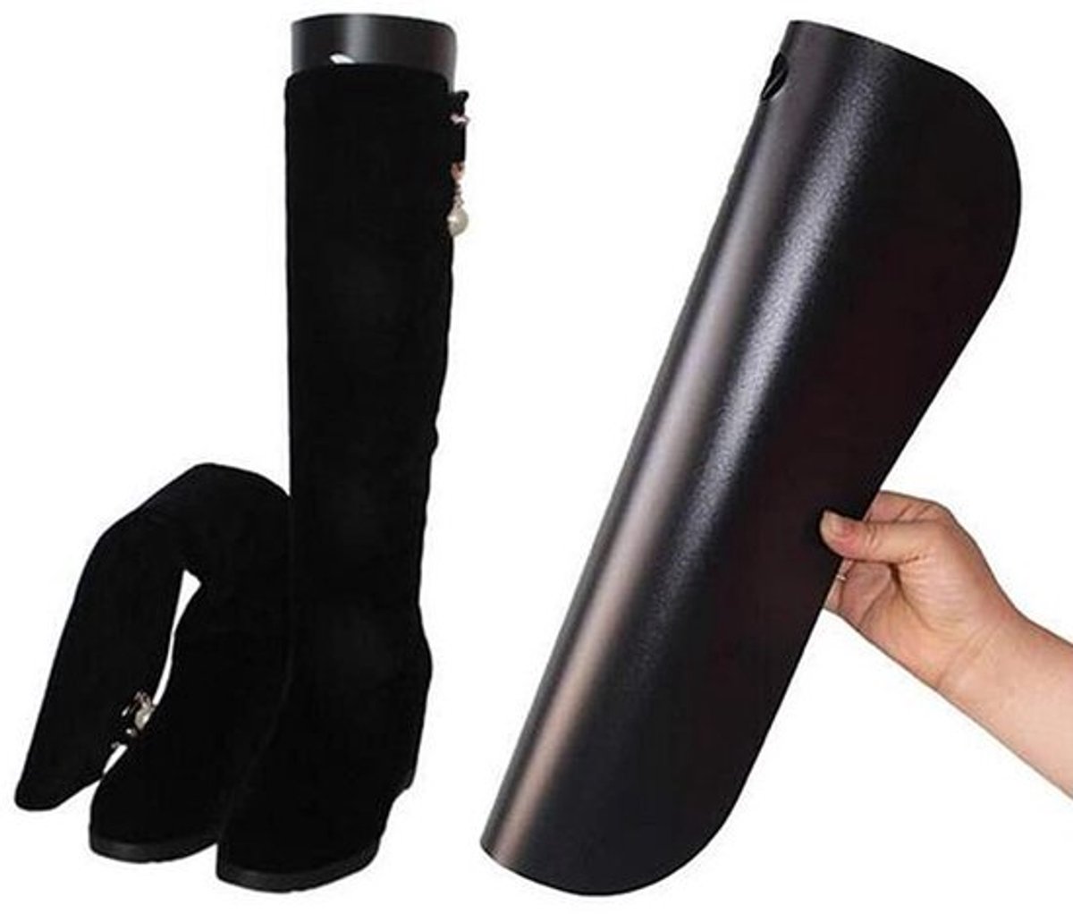 Dailygoody Schoenopspanners Boot shaper Duurzaam en flexibel Zwart