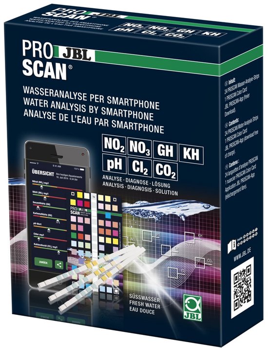 JBL ProScan - Waterwaarden Testset - Wateranalyse Smartphone