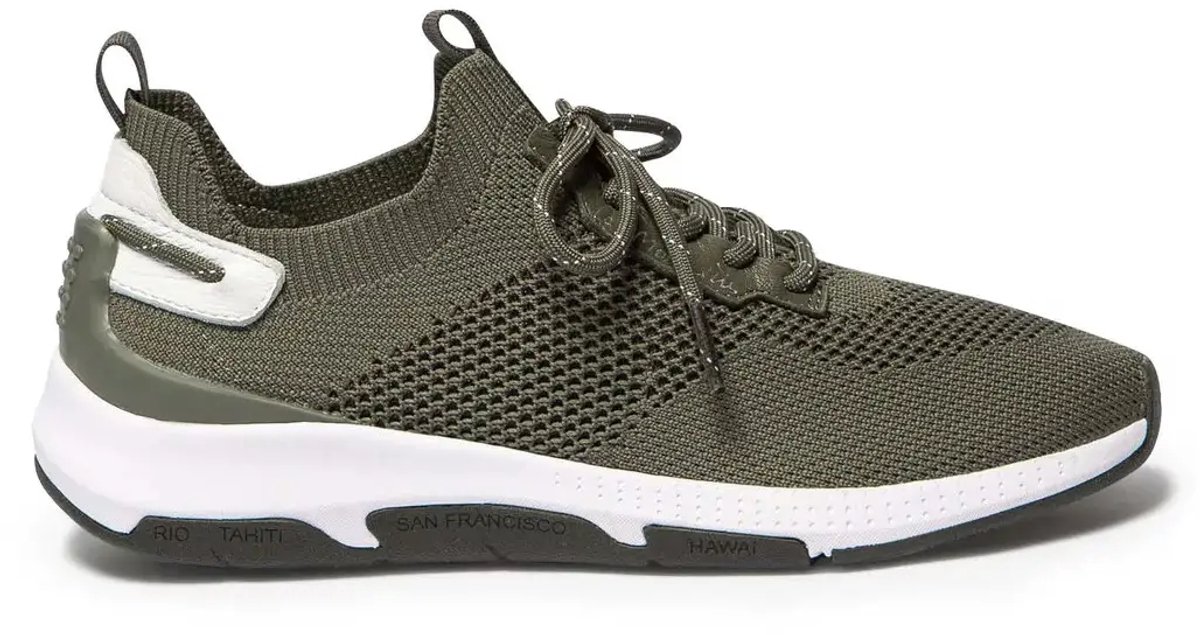 Vrouwen sneaker van gerecycled textiel TBS Confort