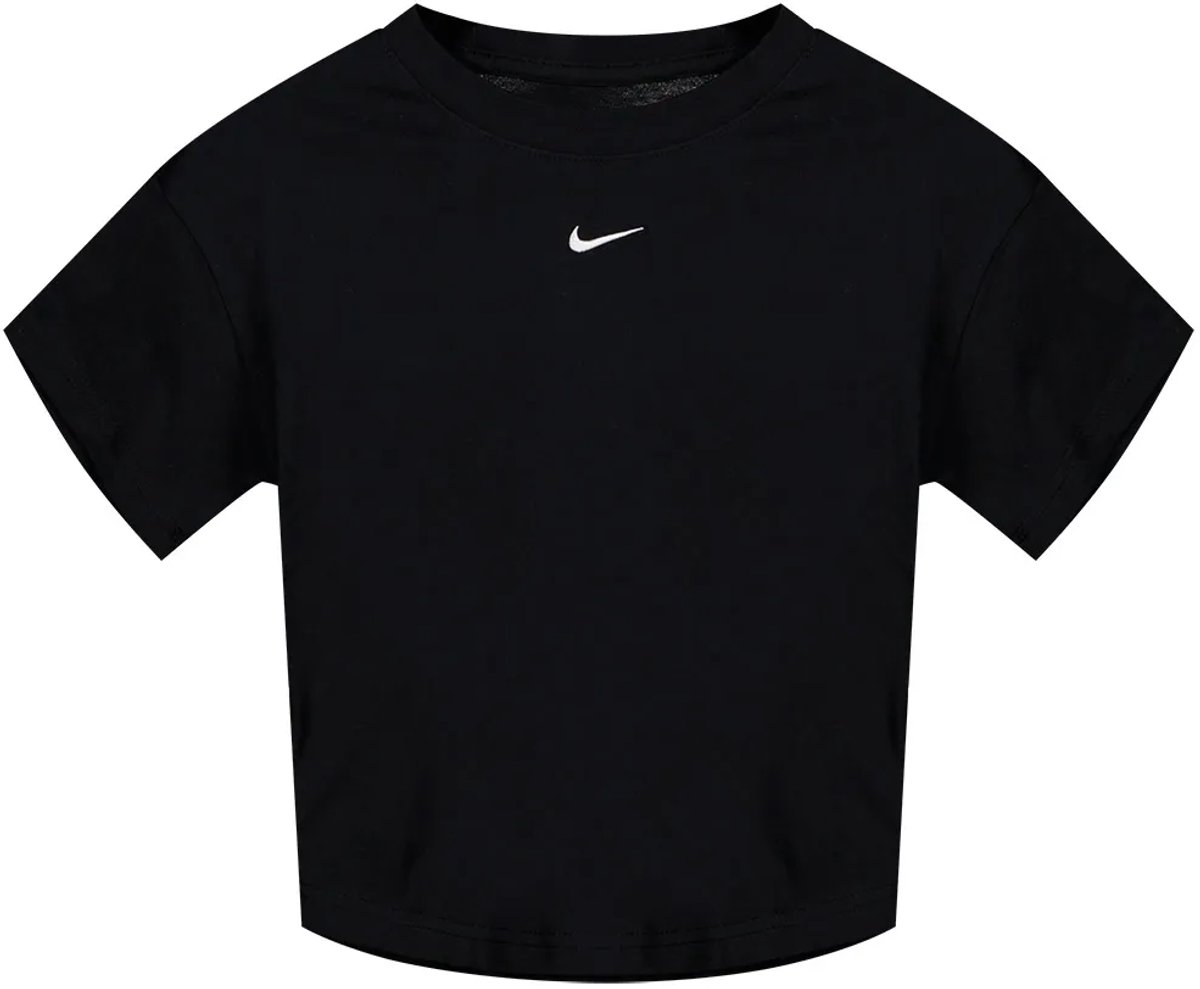Nike Sportswear Essential T-shirt Met Korte Mouwen 8-10 Years Kinderen Zwart